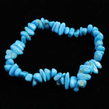 スリーピングビューティ鉱山産ターコイズ  タンブル ブレスレット 6.30g (ID:70762)