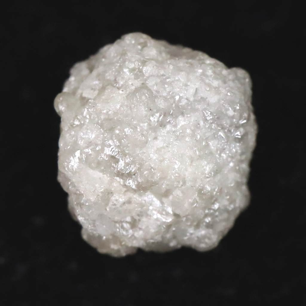 天然 ダイヤモンド ホワイト・グレー 6.8mm原石 1.59ct (ID:70828