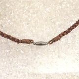 出雲碧玉 出雲石 SA 36mm勾玉 ビーズ ネックレス　ディレクトリカード付 40.79g (ID:70991)