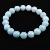 スコルザライト　トロレアイト　トロール石　10mm玉ブレスレット 27.9g (ID:71277)