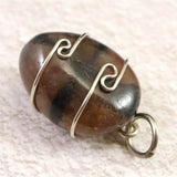 H&E社 アンダルサイト タンブル ペンダントトップ  10.1g (ID:71405)