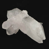 米国アーカンソー州産水晶 原石 72mm クラスター D.T. タントリック ツイン ユニコーン セルフヒールド バーナクル 77.7g (ID:71422)