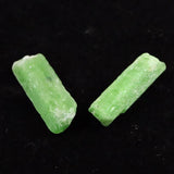 グリーン トレモライト　原石 2個セット 2.7ｇ (ID:71468)