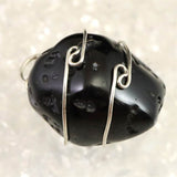 H&E社　チベタンテクタイト 原石 ペンダントトップ 7.6g (ID:71486)