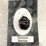 H&E社　チベタンテクタイト 原石 ペンダントトップ 7.6g (ID:71486)