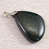 ブラックマトリックスオパール 32mmタンブル ペンダントトップ 8.6g (ID:71599)