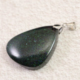 ブラックマトリックスオパール 32mmタンブル ペンダントトップ 8.6g (ID:71599)