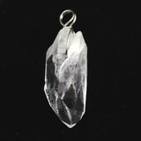 ブラジル トマスゴンサガ産水晶 32mm原石ペンダントトップ 5.8g (ID:71618)