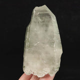 ガネーシュヒマール産 ヒマラヤ水晶  D.T. ツイン クローライト入り セルフヒールド 貫入 215.1g (ID:71695)