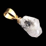 ロシア産 フェナカイト 10mm原石ペンダント 0.78g (ID:71766)