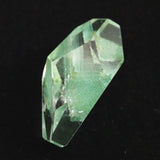 エメラルドグリーンファントムクォーツ　23x11mm　原石ラフカット ルース 4.18g (ID:71974)