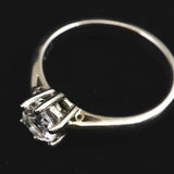 ブラジル産 フェナカイト 5mmラウンドカット リング 鑑別書付 13号 (ID:72089)