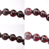 ヒマラヤ ガーネット 7mm玉ブレスレット 21.5ｇ (ID:72096)
