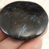 H&E社 アルベゾナイト アルベゾン閃石　45mmソーサー 27.8g (ID:72246)