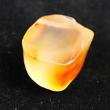 島根県　花仙山 めのう 瑪瑙　原石 ディレクトリーカード付 5.28g (ID:72277)