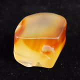 島根県　花仙山 めのう 瑪瑙　原石 ディレクトリーカード付 5.28g (ID:72277)