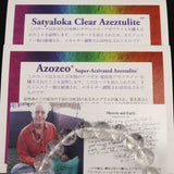 H&E社 サチャロカ アゼツライト（AZOZEO) 10mm玉ブレスレット 証明書付 26.7g (ID:72465)