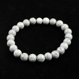 青海薬石 （新潟県糸魚川市） 8mm玉ブレスレット 証明書付 17.6ｇ　 (ID:72596)