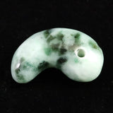 糸魚川翡翠  ヒスイ 小滝産 薄緑 31mm勾玉 ディレクトリカード付 11.51g (ID:73092)