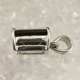 モルダバイト 12mm ステップ カット ペンダントトップ  2.62g (ID:73117)