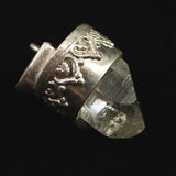 ヒマラヤ マニハール産水晶 18mm 原石 ペンダントトップ 証明書付き 6.09g (ID:73170)