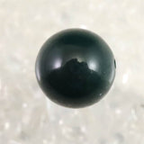 出雲碧玉 出雲石  12mm玉ビーズ SA  粒売 現品 ディレクトリーカード付 Type.F (ID:73398)