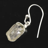 ロシア産 フェナカイト 11X8mm原石 ピアス 3.0g (ID:73476)