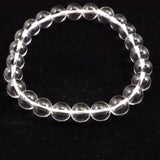 レムリアンシード 水晶 AAA 8mm玉ブレスレット 保証書付  19.00g (ID:73758)