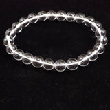 レムリアンシード 水晶 AAA 8mm玉ブレスレット 保証書付  19.00g (ID:73758)