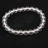 レムリアンシード 水晶 AAA 8mm玉ブレスレット 保証書付  19.00g (ID:73758)