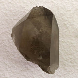 天然非加熱 ヒマラヤ ガウリンシャカール スモーキークォーツ 55mm ポイント  原石 セルフヒールド カテドラル 81.9g (ID:73777)