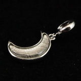 ギベオン 12mm三日月モチーフ　チャーム＆ペンダントトップ 1.1g (ID:73808)