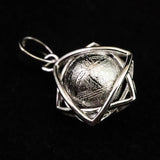 ギベオン 六芒星 ペンダントトップ 3.2g (ID:73910)