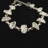 ロシア産 フェナカイト 15mm 原石 10石 ブレスレット 17.36g 鑑別書付 (ID:74181)