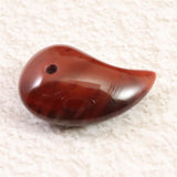 チベット産 アンデシン 20mm勾玉　2.1g (ID:74484)