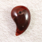 チベット産 アンデシン 20mm勾玉　2.1g (ID:74484)