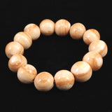 龍宮舎利石　タイ龍宮洞穴産　天眼　16mm玉ブレスレット 78.4g (ID:74501)