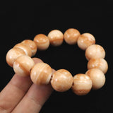 龍宮舎利石　タイ龍宮洞穴産　天眼　16mm玉ブレスレット 78.4g (ID:74501)