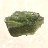 モルダバイト AAA 19mm原石 ディレクトリカード付 3.16ｇ  (ID:74702)