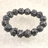 エジプト産 メテオライト 珪化鉄隕石 原石 プレスレット 110g (ID:74864)