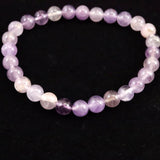 H&E社 オーラライト23（AZOZEO) 6mm玉ブレスレット 証明書付 10.8g (ID:74924)