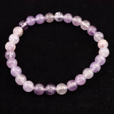 H&E社 オーラライト23（AZOZEO) 6mm玉ブレスレット 証明書付 10.8g (ID:74924)