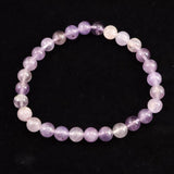 H&E社 オーラライト23（AZOZEO) 6mm玉ブレスレット 証明書付 10.8g (ID:74924)