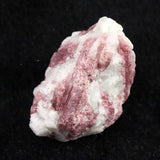 ピンクトルマリン入り水晶 39mm原石 28.3g (ID:74981)