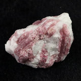 ピンクトルマリン入り水晶 39mm原石 28.3g (ID:74981)