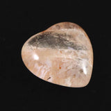 H&E社 ピンクファイアアゼツライト(AZOZEO) 15mmハート 証明書付 2.1g (ID:75059)