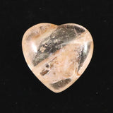 H&E社 ピンクファイアアゼツライト(AZOZEO) 15mmハート 証明書付 2.1g (ID:75059)