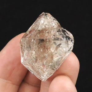 米国NY州産 ハーキマーダイヤモンド AA 30mm原石 結晶 13.6g (ID:75084)
