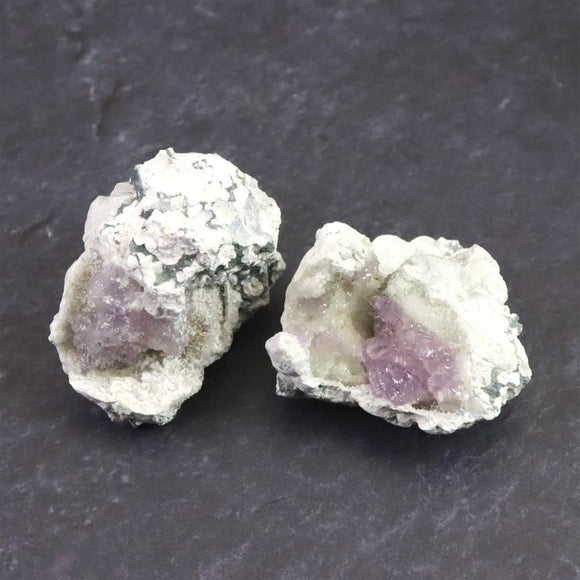 ラベンダーアメジスト ファントム 幻影紫水晶 9.5mm玉ブレスレット