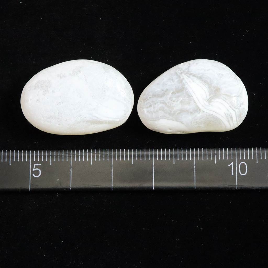 北海道 上ノ国メノウ 瑪瑙 原石 2個セット 15.0g (ID:75352) | 榎本通商